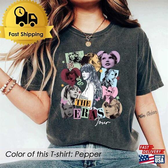 Tops - Retro The Eras Tour Shirt Swiftie Classic Unisex